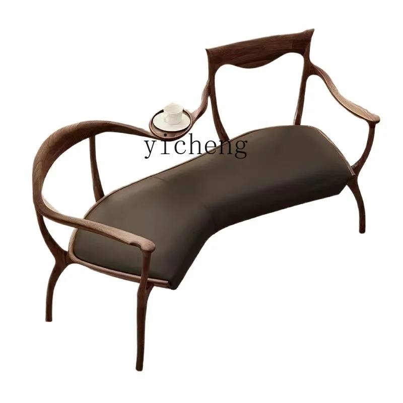 Zz black walnut ash wood sofa chair special-shaped leather double hotel bed and breakfast office back chair
Zz black walnut ash wood sofa chair special-shaped leather double hotel bed and breakfast office back chair