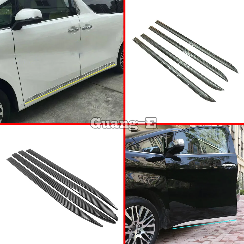 Car Styling Cover ABS Chrome Side Door Body Trim Frame Stick Strip Stream For Toyota Alphard Vellfire 2016 2017 2018 2019 2020
Car Styling Cover ABS Chrome Side Door Body Trim Frame Stick Strip Stream For Toyota Alphard Vellfire 2016 2017 2018 2019 2020