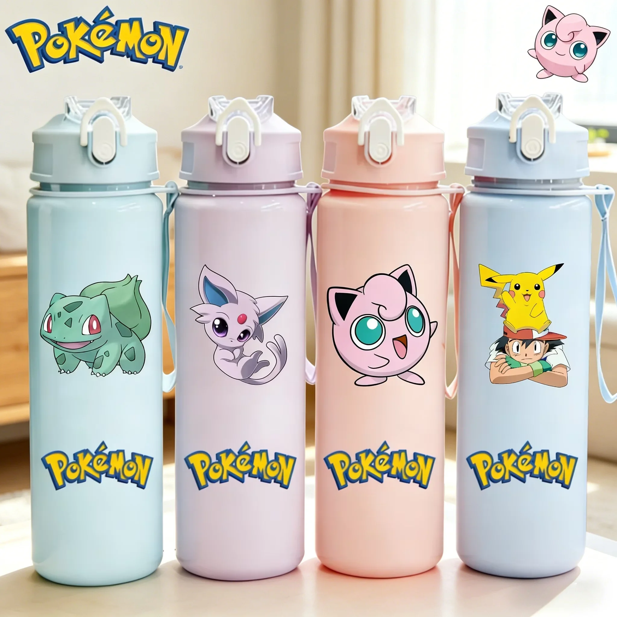 New Anime Pokemon Water Cup Children Trendy Cartoon Sports Plastic Cup with Straw Student Water Cup Leak-Proof Travel Cute
New Anime Pokemon Water Cup Children Trendy Cartoon Sports Plastic Cup with Straw Student Water Cup Leak-Proof Travel Cute