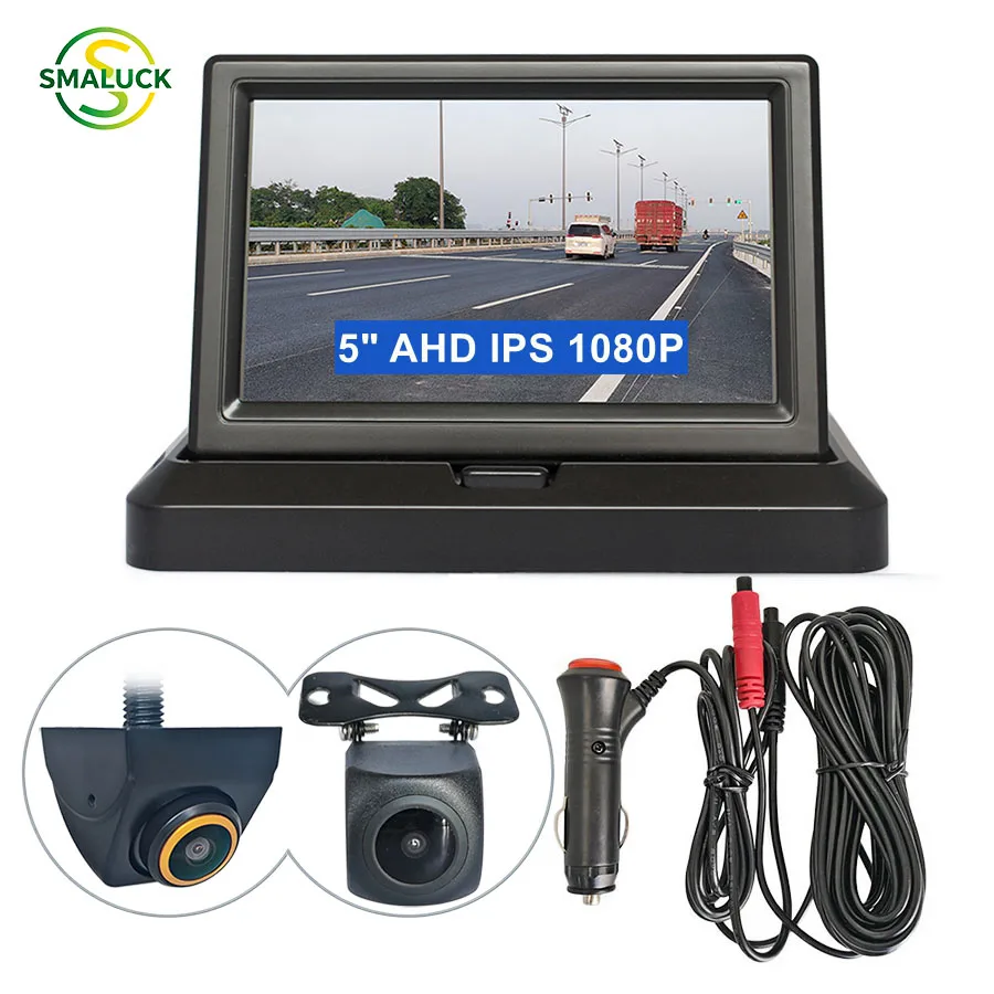 SMALUCK 1920x1080 5inch AHD IPS Foldable Car Monitor Starlight Night Vision Backup Car Camera Vehicle Reverse
SMALUCK 1920x1080 5inch AHD IPS Foldable Car Monitor Starlight Night Vision Backup Car Camera Vehicle Reverse