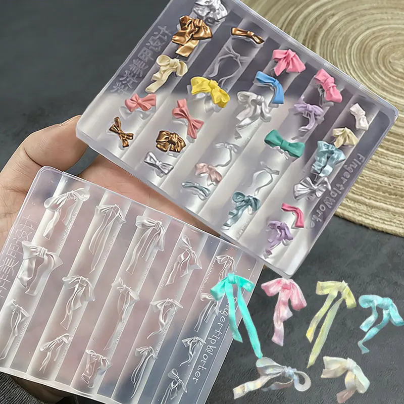 9,5*7,7 см 5D длинная лента с бантом, силиконовые формы для ногтей, прозрачный бант, скульптура, шаблон для резьбы, многоразовые формы для ногтей, инструменты
9,5*7,7 см 5D длинная лента с бантом, силиконовые формы для ногтей, прозрачный бант, скульптура, шаблон для резьбы, многоразовые формы для ногтей, инструменты