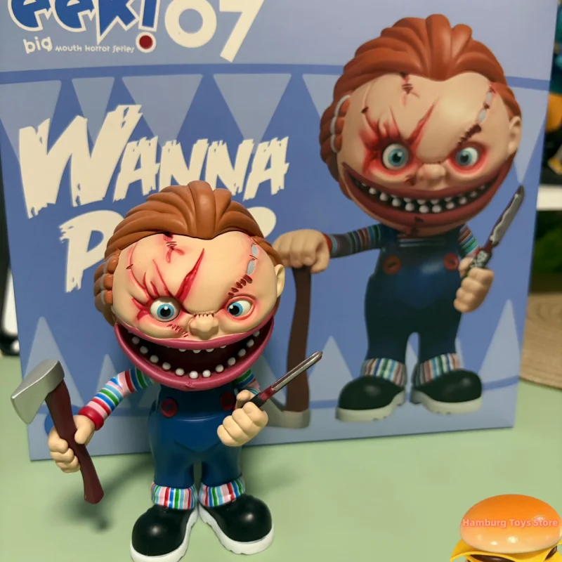 Eek Big Mouth Chucky Action Figure Horror Collectible Model Desktop Decoration For Horror Movie Fans Adult Collectors
Eek Big Mouth Chucky Action Figure Horror Collectible Model Desktop Decoration For Horror Movie Fans Adult Collectors