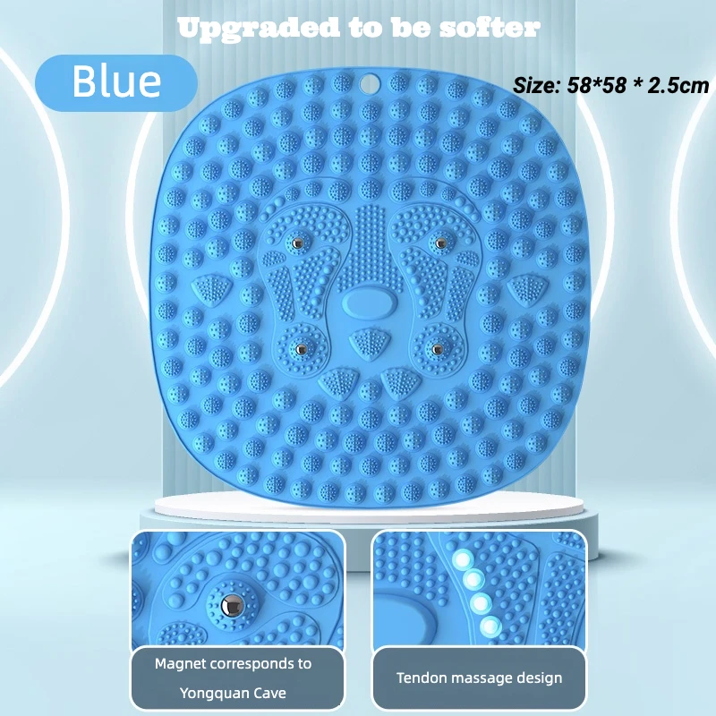 Finger Press Board, Ultra Slow Running Foot Massage Pad, Toe Press Board, Adult Meridian Walking Foot Soft Silicone Floor Mat
Finger Press Board, Ultra Slow Running Foot Massage Pad, Toe Press Board, Adult Meridian Walking Foot Soft Silicone Floor Mat