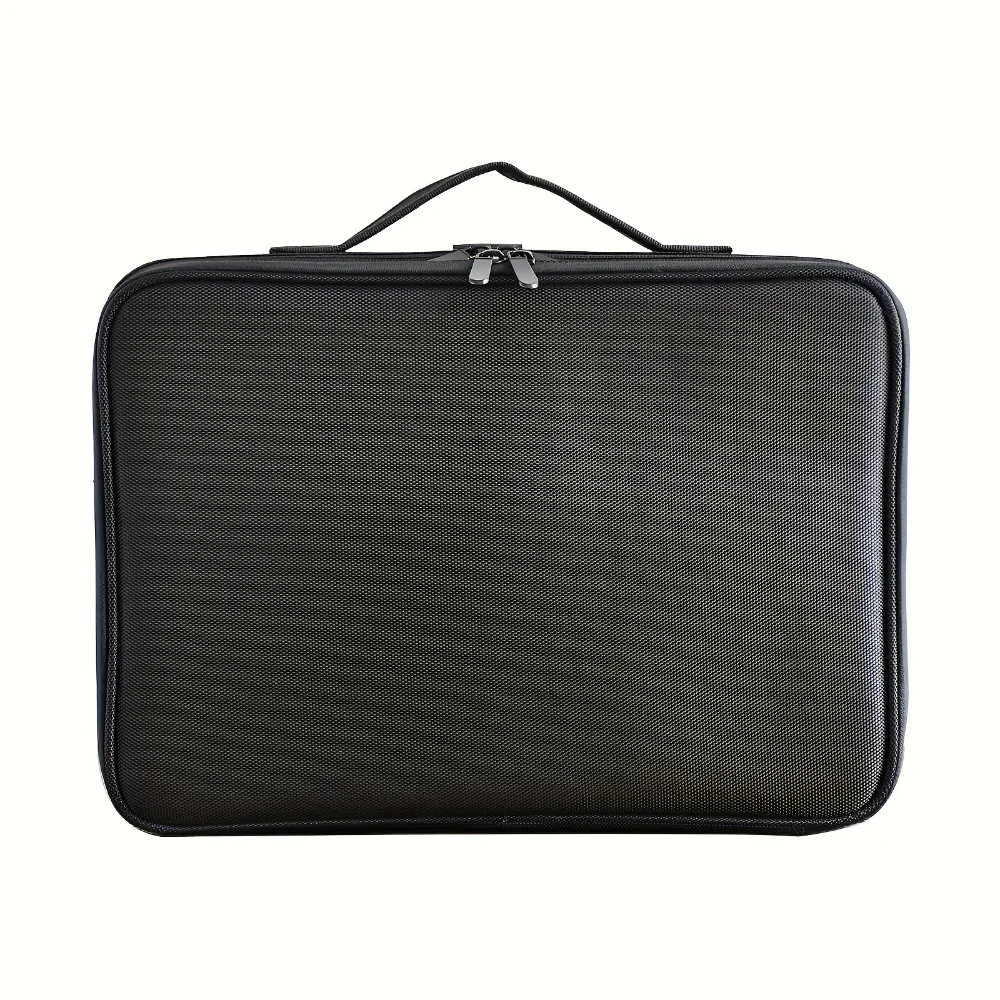Portable Makeup Travel Case - Ultra-Portable with Adjustable Dividers for Cosmetics, Brushes, Toiletry, Jewelry, and Accessories
Portable Makeup Travel Case - Ultra-Portable with Adjustable Dividers for Cosmetics, Brushes, Toiletry, Jewelry, and Accessories