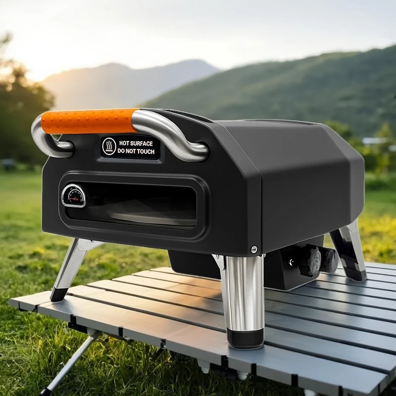 Mini Neapolitan Gas Pizza Oven Small Home Pizza Oven with Gas for Outdoor & Garden Use
Mini Neapolitan Gas Pizza Oven Small Home Pizza Oven with Gas for Outdoor & Garden Use