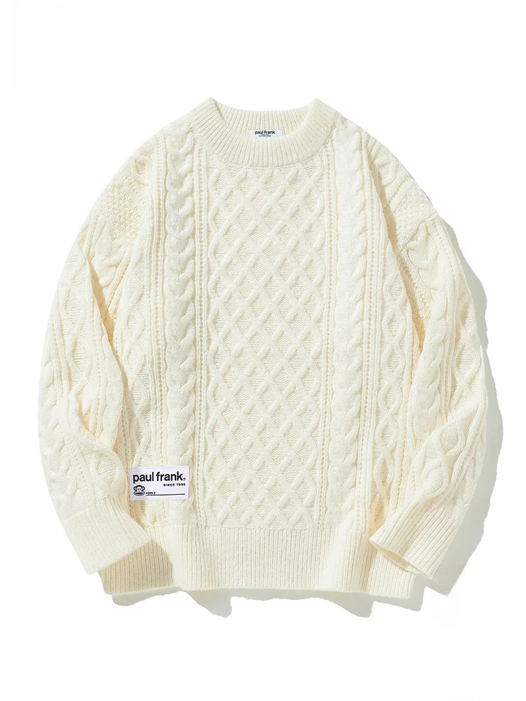 PaulFrank Lazy Sle Men's Knitted Sweater round Ne Twist Loose Casual Autumn Faion Brand Soft Polyester Fiber Long Sve
PaulFrank Lazy Sle Men's Knitted Sweater round Ne Twist Loose Casual Autumn Faion Brand Soft Polyester Fiber Long Sve