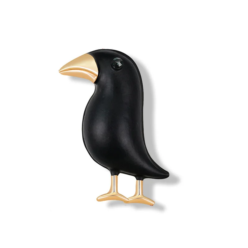 Creative Lovely Black Crow Brooches For Women Men Clothing Fashionable Personalized Bird Animal Badge Pins Casual Jewelry Gifts
Creative Lovely Black Crow Brooches For Women Men Clothing Fashionable Personalized Bird Animal Badge Pins Casual Jewelry Gifts