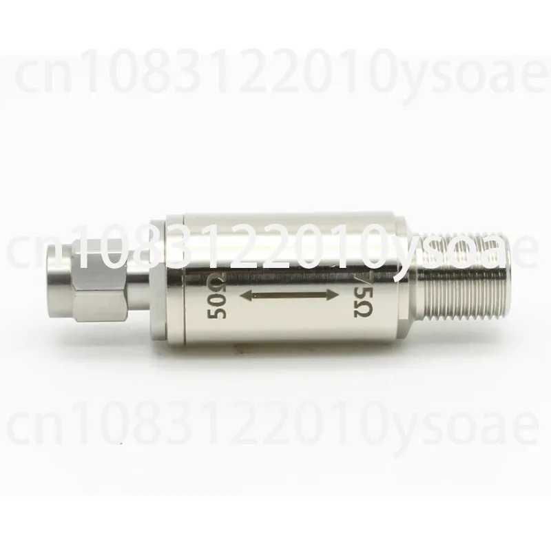 Impedance converter, impedance converter SAM head to F head 50 euros to 75 euros 75 euros to 50 euros, fine craftsmanship
Impedance converter, impedance converter SAM head to F head 50 euros to 75 euros 75 euros to 50 euros, fine craftsmanship