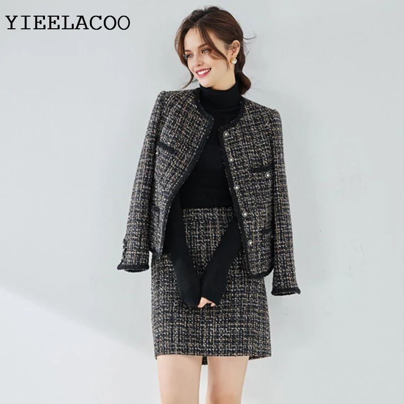 Women's Jacket+skirt set Professional Spring /Autumn Business Ladies skirt classics 2-piece set
Women's Jacket+skirt set Professional Spring /Autumn Business Ladies skirt classics 2-piece set