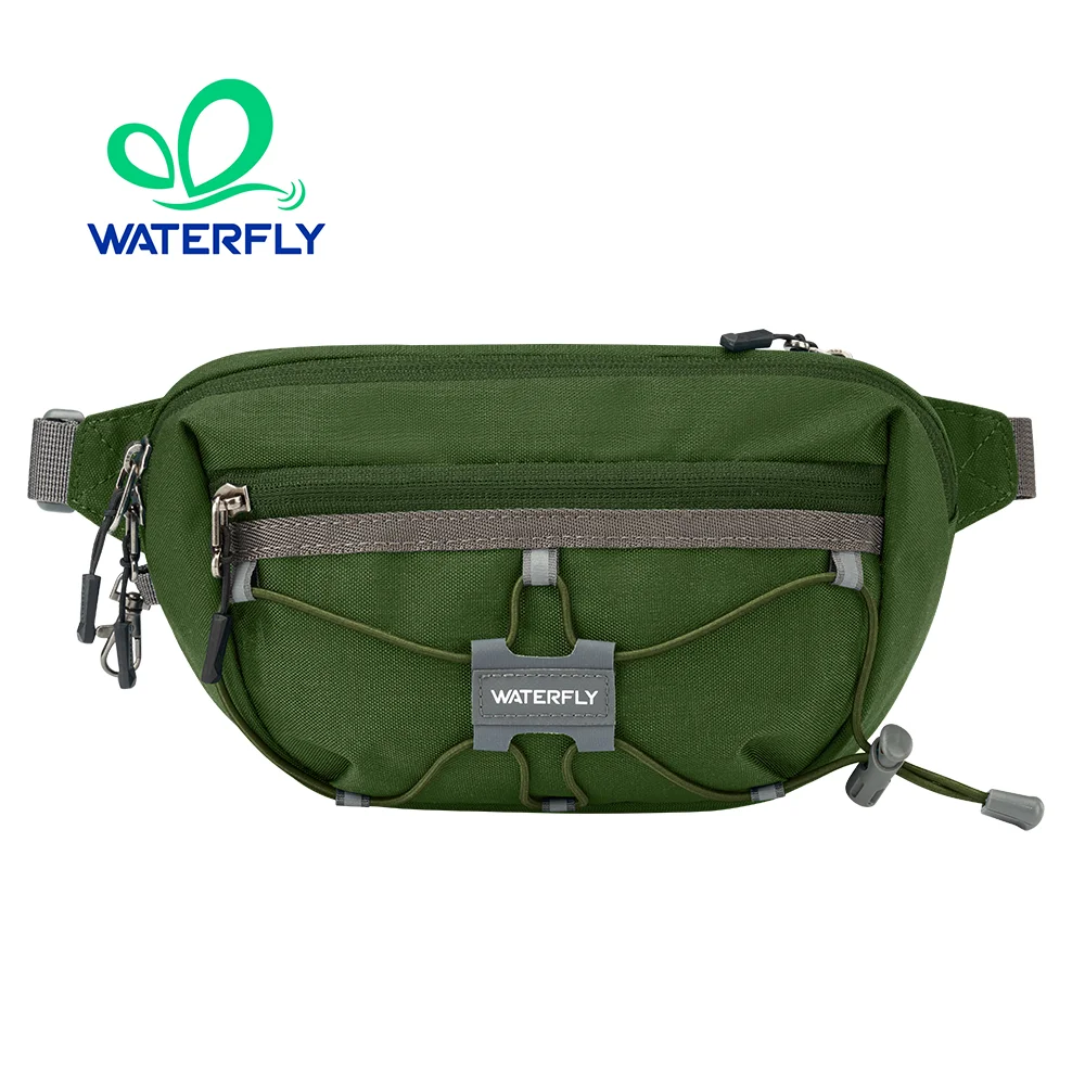 WATERFLY 1.5L Lightweight Fanny Pack: RFID Blocking, Anti-Theft, Water Resistant Crossbody Bag for Travel, EDC
WATERFLY 1.5L Lightweight Fanny Pack: RFID Blocking, Anti-Theft, Water Resistant Crossbody Bag for Travel, EDC