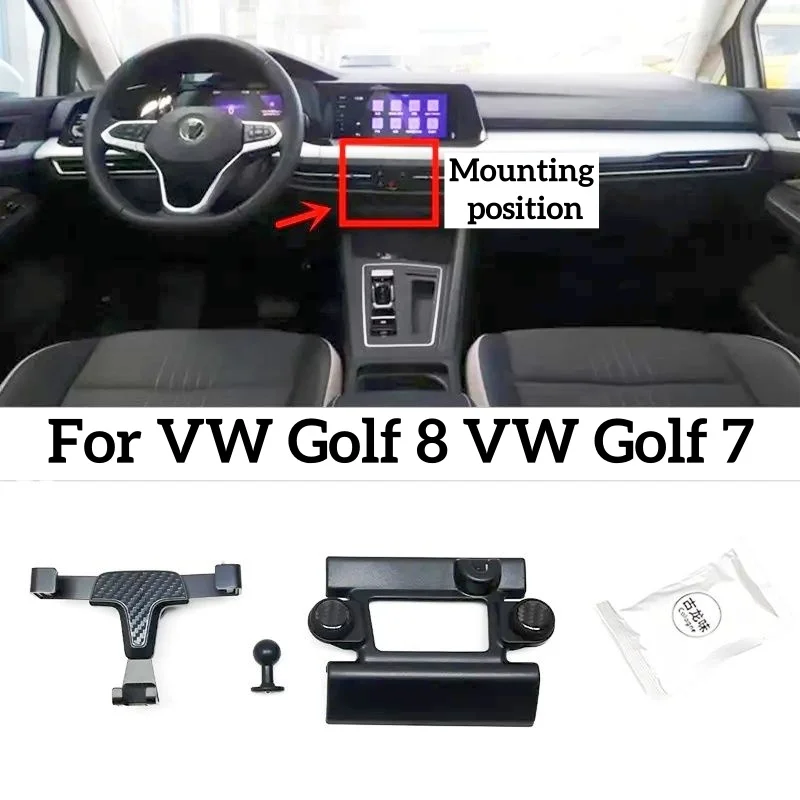 Car Phone Holder For Volkswagen VW Golf8 Golf7 MK7 MK5 MK4 Mounts Clip Stand GPS Navigation Bracket Golf accessories
Car Phone Holder For Volkswagen VW Golf8 Golf7 MK7 MK5 MK4 Mounts Clip Stand GPS Navigation Bracket Golf accessories