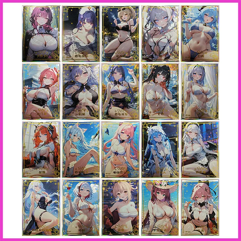 Anime Goddess Story Rare HR A6 Collector's Card Kafka Ganyu Keqing Firefly Kokomi Topaz Yoimiya Toys for boys Birthday Present
Anime Goddess Story Rare HR A6 Collector's Card Kafka Ganyu Keqing Firefly Kokomi Topaz Yoimiya Toys for boys Birthday Present