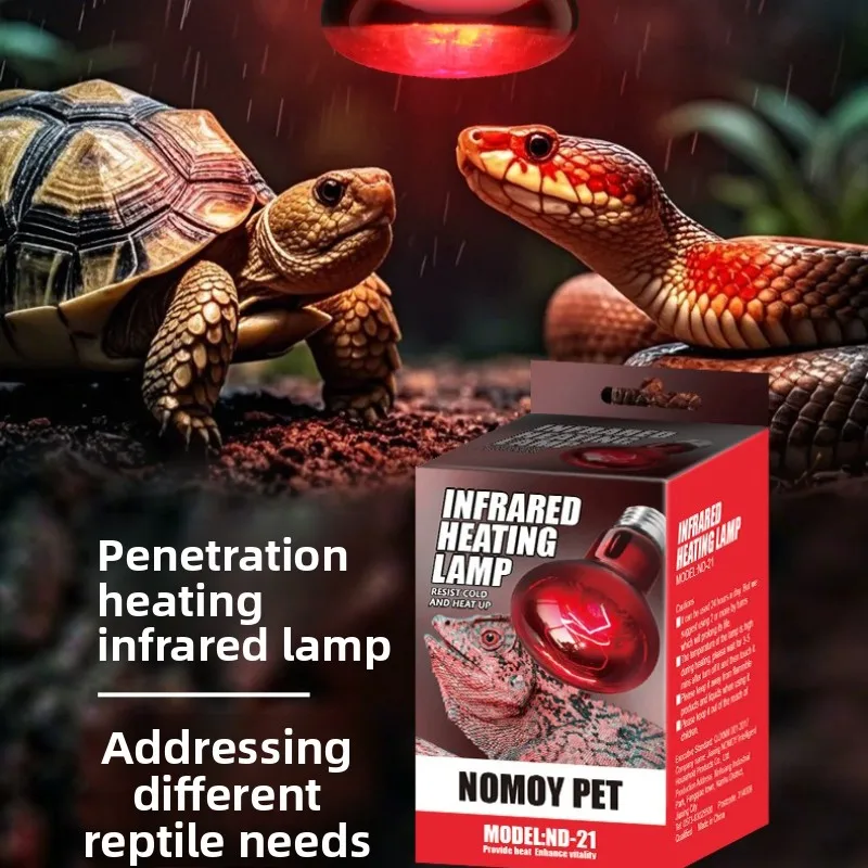 NOMOY Reptile Infrared Heat Lamp &Thermostat,Constant Temperature Ceramic Heating Bulb for Turtle,Leopard Gecko,Lizard Terrarium
NOMOY Reptile Infrared Heat Lamp &Thermostat,Constant Temperature Ceramic Heating Bulb for Turtle,Leopard Gecko,Lizard Terrarium