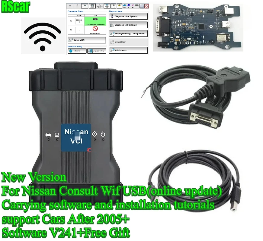 Новый для Nissan VCI для Consult 3 Consult Plus USB WIFI OBD2 VCI Key Programming V241 для Infiniti Иммобилайзер замена Consult3 4
Новый для Nissan VCI для Consult 3 Consult Plus USB WIFI OBD2 VCI Key Programming V241 для Infiniti Иммобилайзер замена Consult3 4