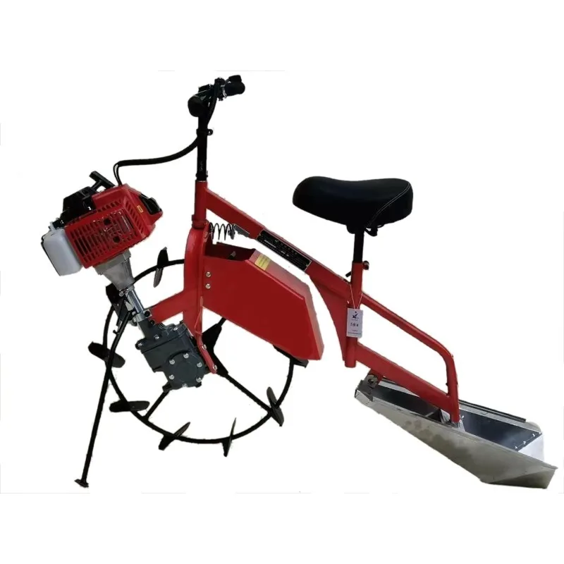 Riding paddy field trenching machine ditching drainage and water storage in rice field
Riding paddy field trenching machine ditching drainage and water storage in rice field