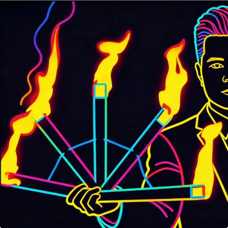 Волшебный трюк с пылающим веером — огненный факел для иллюзии веера, волшебный реквизит для сцены и вечеринки для профессиональных фокусов
Волшебный трюк с пылающим веером — огненный факел для иллюзии веера, волшебный реквизит для сцены и вечеринки для профессиональных фокусов