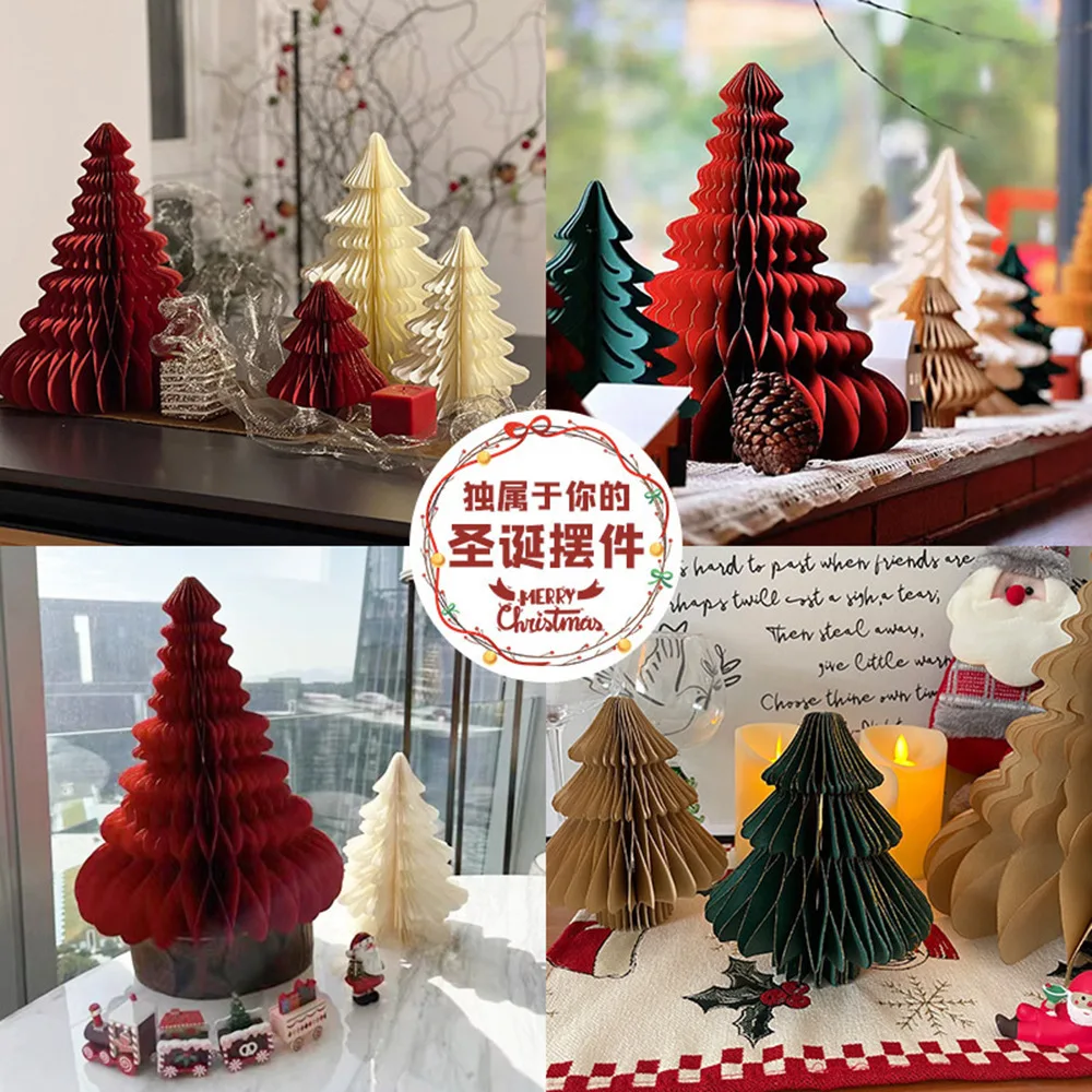 Christmas decoration Christmas tree American origami pendant mall window desktop decoration ornament mini Christmas tree
Christmas decoration Christmas tree American origami pendant mall window desktop decoration ornament mini Christmas tree