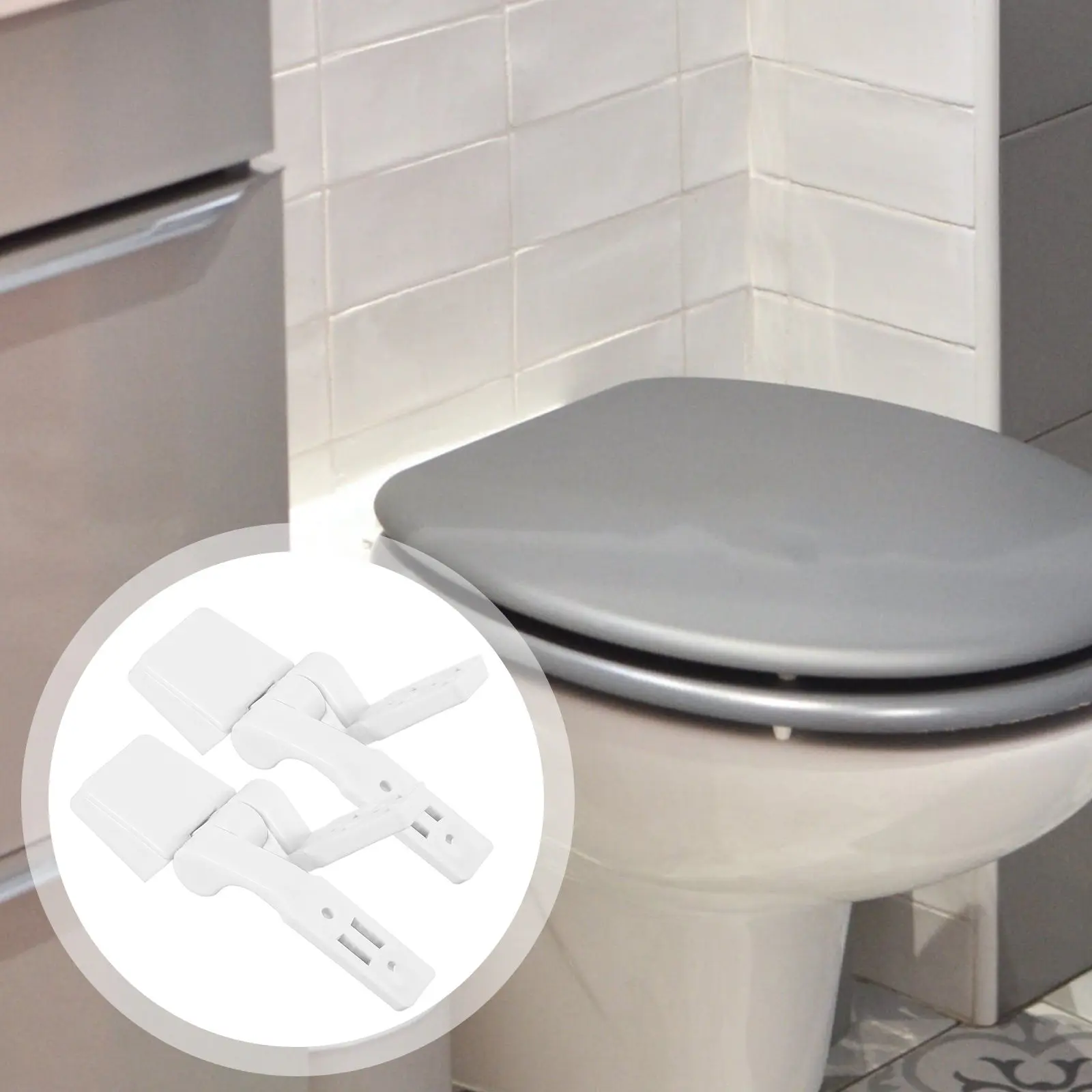 Комплект из 2 штук: Запасные части для петель унитаза, пластиковые болты и гайки, легкие, бесшумные, аксессуары для унитаза
Комплект из 2 штук: Запасные части для петель унитаза, пластиковые болты и гайки, легкие, бесшумные, аксессуары для унитаза