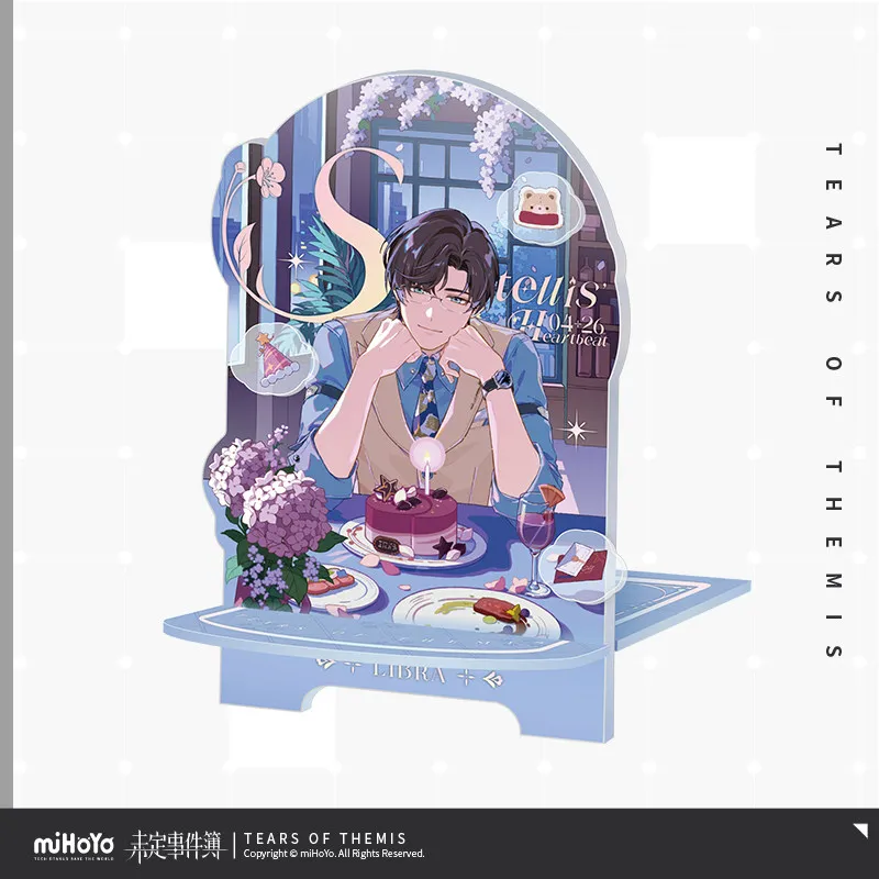 Official MiHoYo Tears of Themis Artem Wing Birthday acrylic phone holder Anime Cosplay Xmas Figures Gifts Birthday
Official MiHoYo Tears of Themis Artem Wing Birthday acrylic phone holder Anime Cosplay Xmas Figures Gifts Birthday