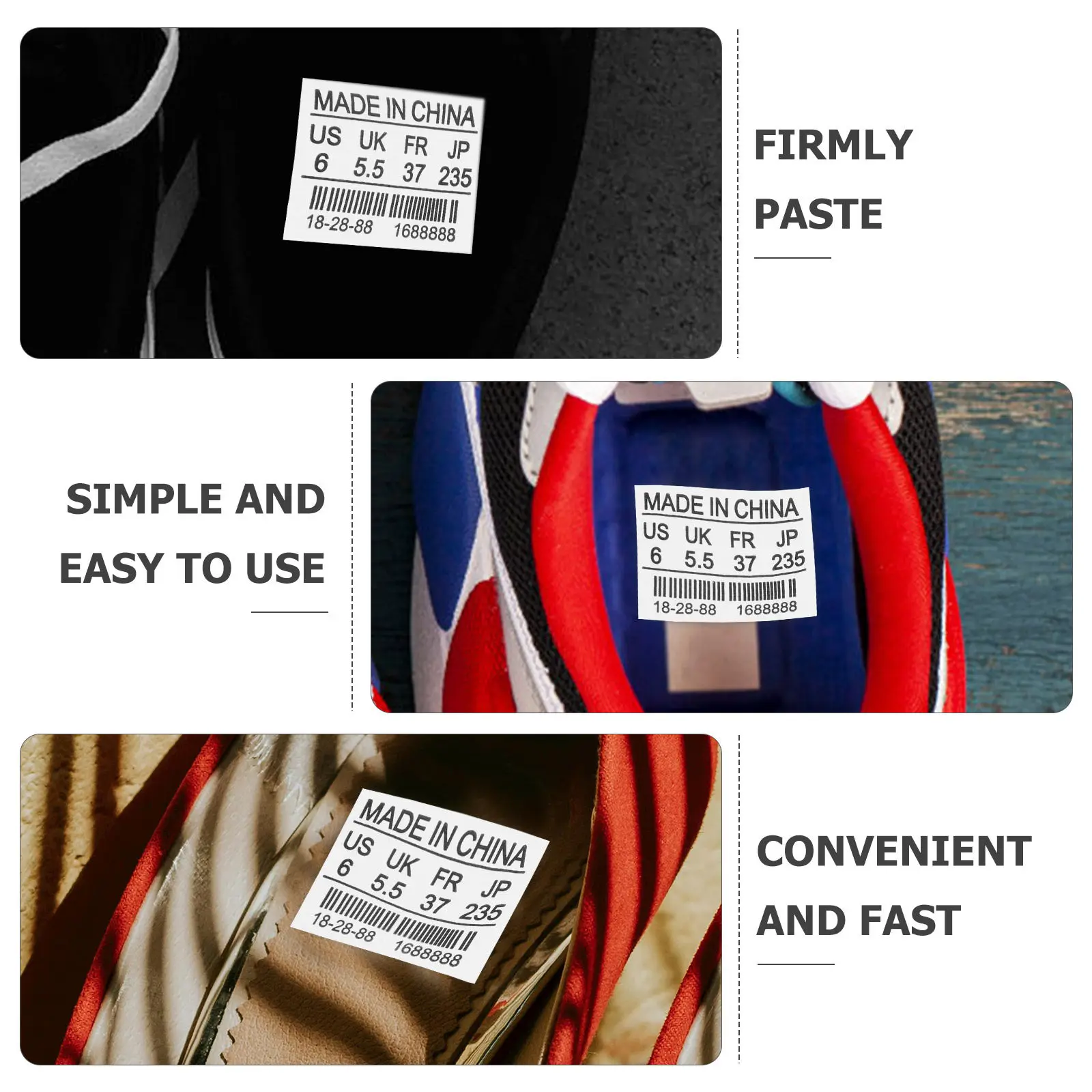 4 листа прочных клейких наклеек-маркёров для обуви с номерами для производителей и оптовиков обуви: система быстрого поиска размеров
4 листа прочных клейких наклеек-маркёров для обуви с номерами для производителей и оптовиков обуви: система быстрого поиска размеров