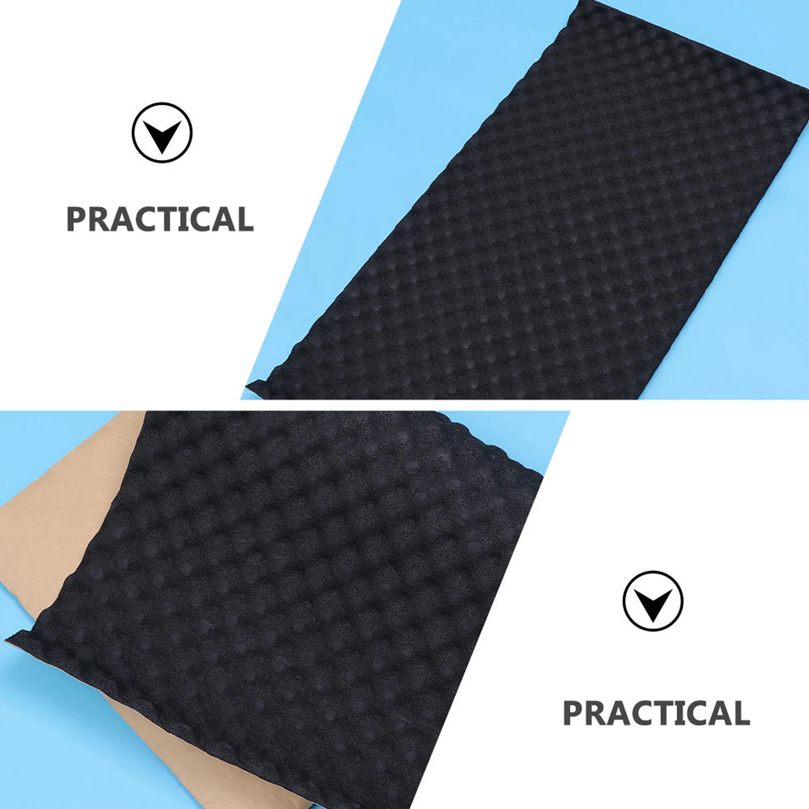 2pcs Soundproof Cotton Foam Insulation Panels Noise Reduction Wall Pads for Car Studio Room Recording Equipment
2pcs Soundproof Cotton Foam Insulation Panels Noise Reduction Wall Pads for Car Studio Room Recording Equipment
