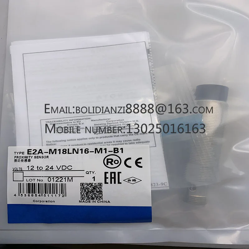 The brand-new original sensor E2A-M18LS08-WP-B1/B2/B3 E2A-M12KM08-WP-C1 WP-C2 warranty for one year in stock
The brand-new original sensor E2A-M18LS08-WP-B1/B2/B3 E2A-M12KM08-WP-C1 WP-C2 warranty for one year in stock