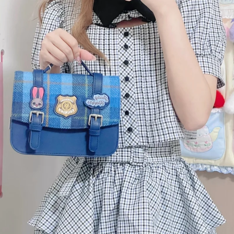 Popular Potdemiel Collaboration Crazy Zootopia Series Crossbody Cambridge Bag Nick Judy Girls Bag Practical Decoration For Gift
Popular Potdemiel Collaboration Crazy Zootopia Series Crossbody Cambridge Bag Nick Judy Girls Bag Practical Decoration For Gift