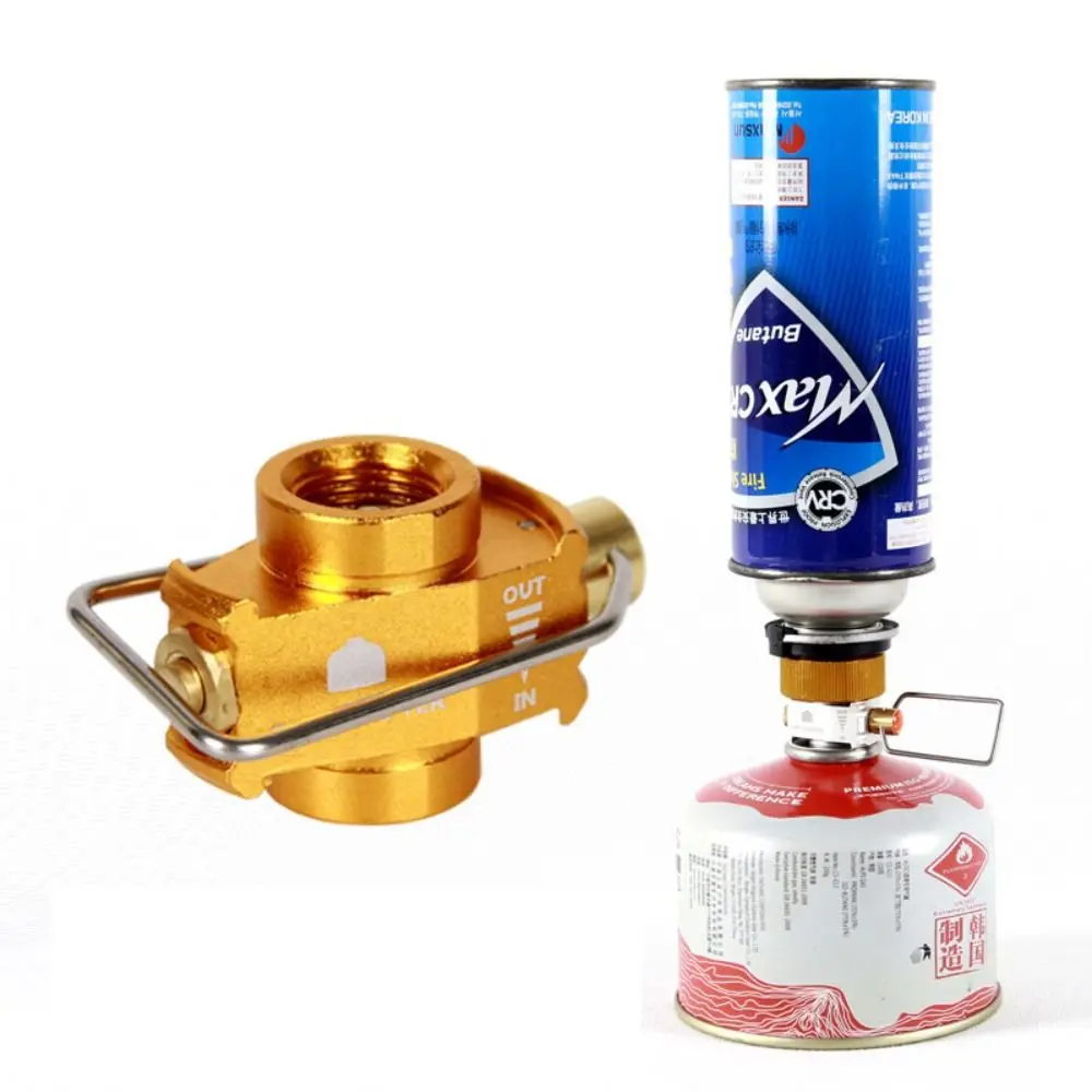 Efficient Flat Tank Conversion Adapter Cost-effective Aluminum Alloy Camping Gas Adapter Valve Leak-proof Multi-purpose
Efficient Flat Tank Conversion Adapter Cost-effective Aluminum Alloy Camping Gas Adapter Valve Leak-proof Multi-purpose