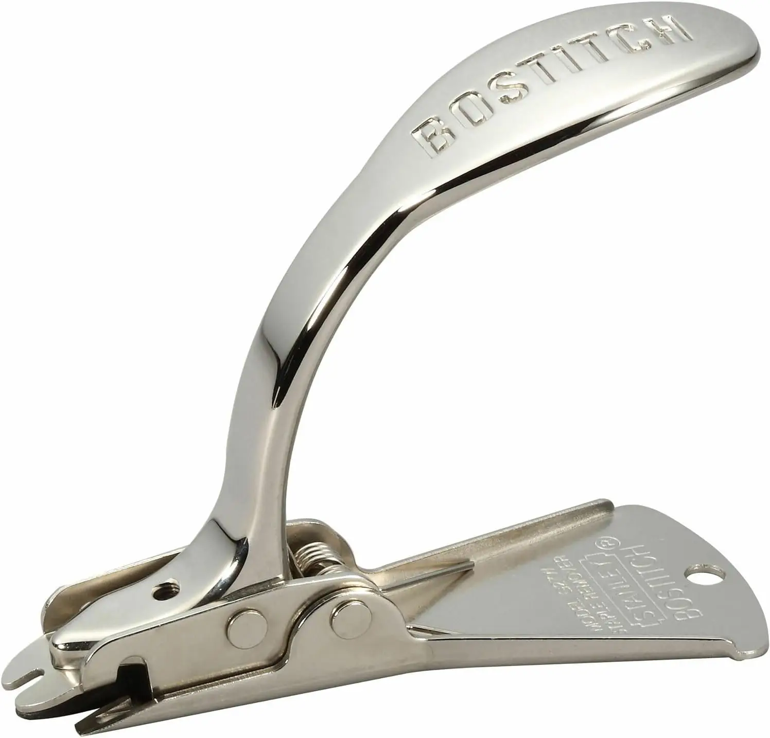 Heavy Duty Carton Staple Remover, Built-in Staple Shield, Wear-Resistant Chrome Finish
Heavy Duty Carton Staple Remover, Built-in Staple Shield, Wear-Resistant Chrome Finish