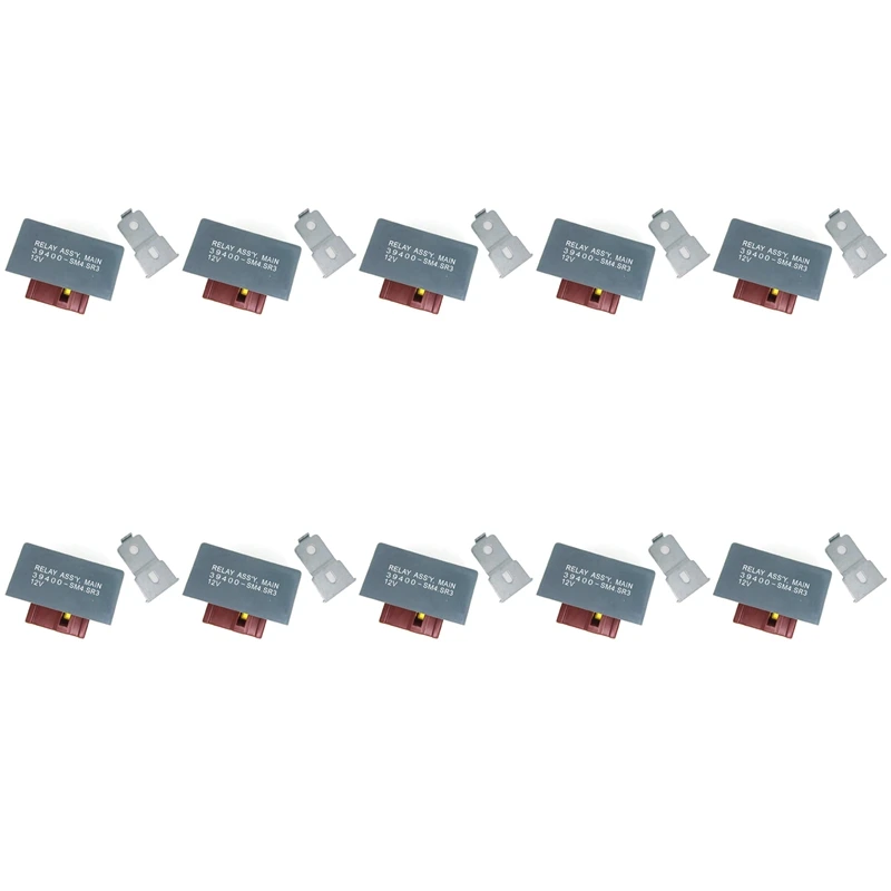 10X Fuel Pump Main Relay 39400-SM4-A00 for Acura CL Integra TL Honda Accord Civic del Sol CR-V Odyssey 3 1998-2002
10X Fuel Pump Main Relay 39400-SM4-A00 for Acura CL Integra TL Honda Accord Civic del Sol CR-V Odyssey 3 1998-2002