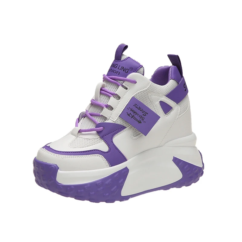 Женские кроссовки на высокой платформе 9,5 см, осенние, дышащие, на массивной нескользящей подошве, повседневные, в стиле «папины кроссовки», на толстой подошве, кожаные, женские
Женские кроссовки на высокой платформе 9,5 см, осенние, дышащие, на массивной нескользящей подошве, повседневные, в стиле «папины кроссовки», на толстой подошве, кожаные, женские