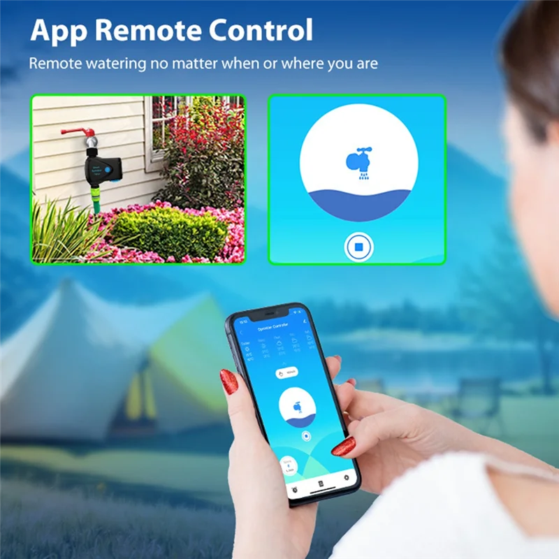 B45C Tuya Smart Wifi Irrigation System Flow Rate And Water Consumption Monitoring Wirelss Control Real Time With Water Meter
B45C Tuya Smart Wifi Irrigation System Flow Rate And Water Consumption Monitoring Wirelss Control Real Time With Water Meter