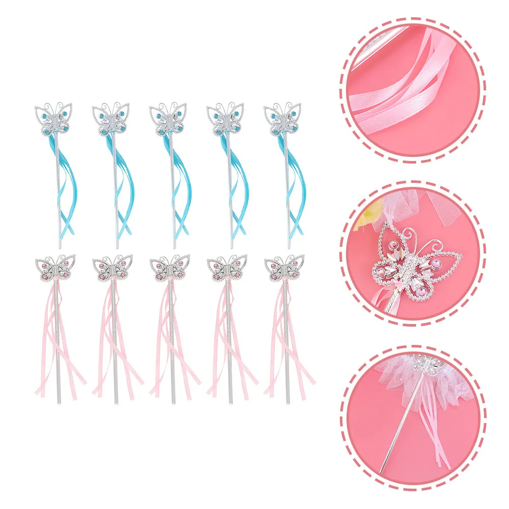 10Pcs Butterflies Lightweight Safe Fairy Stick for Girls Birthday Party Stage Performance Cosplay Ribbon Decoration
10Pcs Butterflies Lightweight Safe Fairy Stick for Girls Birthday Party Stage Performance Cosplay Ribbon Decoration
