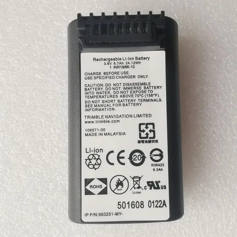 6700mAh Battery for Nikon Nivo M, C, 2M, 2C, Spectra Focus 6 & 8, P/N: EGL-Z1006
6700mAh Battery for Nikon Nivo M, C, 2M, 2C, Spectra Focus 6 & 8, P/N: EGL-Z1006