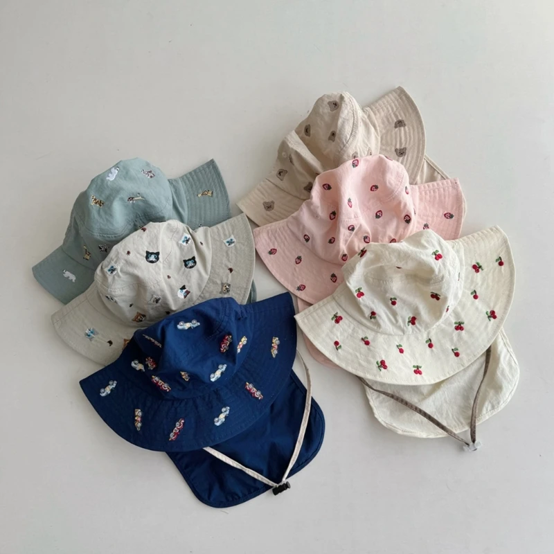 Summer Children's Sun Hat Quick Drying Bucket for Boys Girls with Thin Neck Protection Part Breathable Fisherman Hat
Summer Children's Sun Hat Quick Drying Bucket for Boys Girls with Thin Neck Protection Part Breathable Fisherman Hat