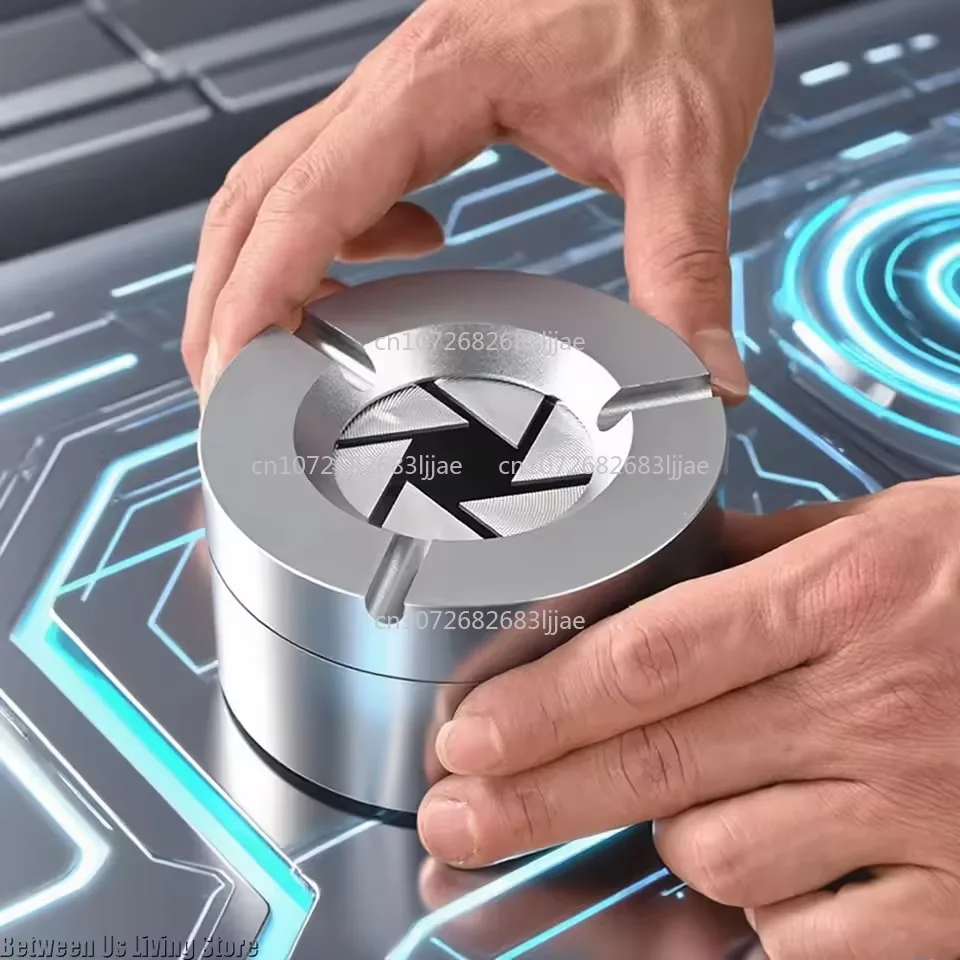 Пепельница из нержавеющей стали с крышкой, креативная высококачественная ниша, мужской подарок
Пепельница из нержавеющей стали с крышкой, креативная высококачественная ниша, мужской подарок