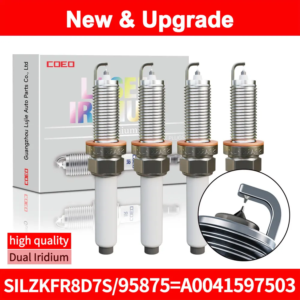 the Same use as this models SILZKFR8D7S 95875 of NGK OE:A0041597503 Dual Iridium Spark Plugs For INFINITI Q30 Q50 MERCEDES-BENZ
the Same use as this models SILZKFR8D7S 95875 of NGK OE:A0041597503 Dual Iridium Spark Plugs For INFINITI Q30 Q50 MERCEDES-BENZ