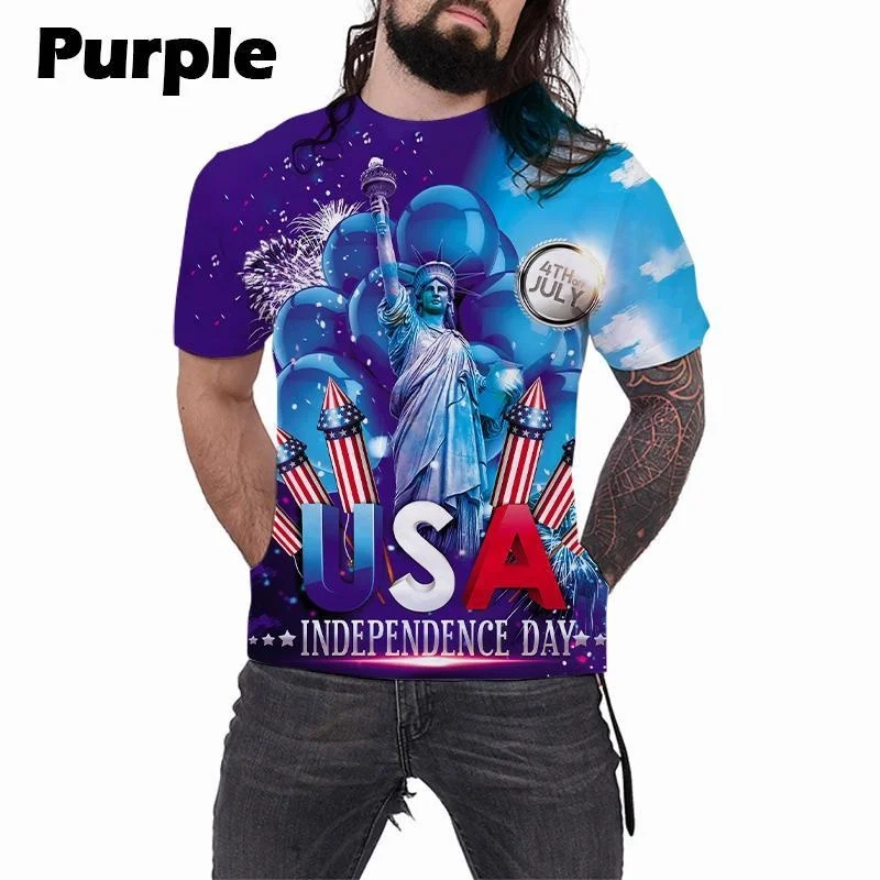 American Independence Day 3D Printing Casual T-Shirts Statue of Liberty Fashion Street Cool T-Shirts
American Independence Day 3D Printing Casual T-Shirts Statue of Liberty Fashion Street Cool T-Shirts