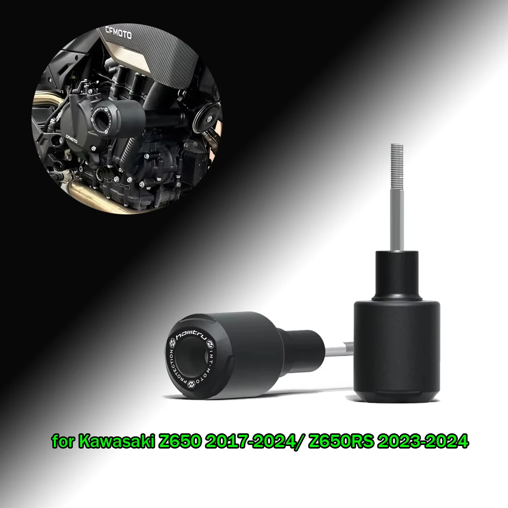 Motorcycle Accessories Crash Falling Protection for Kawasaki Z650 2017-2024 and Z650RS 2024
Motorcycle Accessories Crash Falling Protection for Kawasaki Z650 2017-2024 and Z650RS 2024