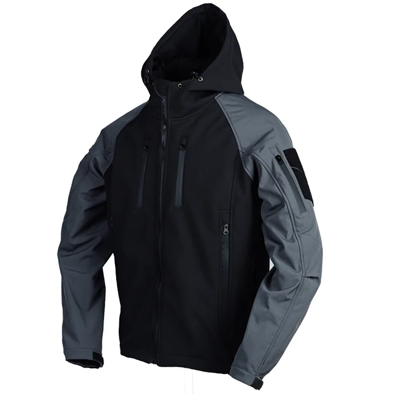 Military Tactical Jacket With Plush Insulation Outdoor Hunting Mountaineering Soft Shell Camouflage Plus Size Charging Jacket
Military Tactical Jacket With Plush Insulation Outdoor Hunting Mountaineering Soft Shell Camouflage Plus Size Charging Jacket