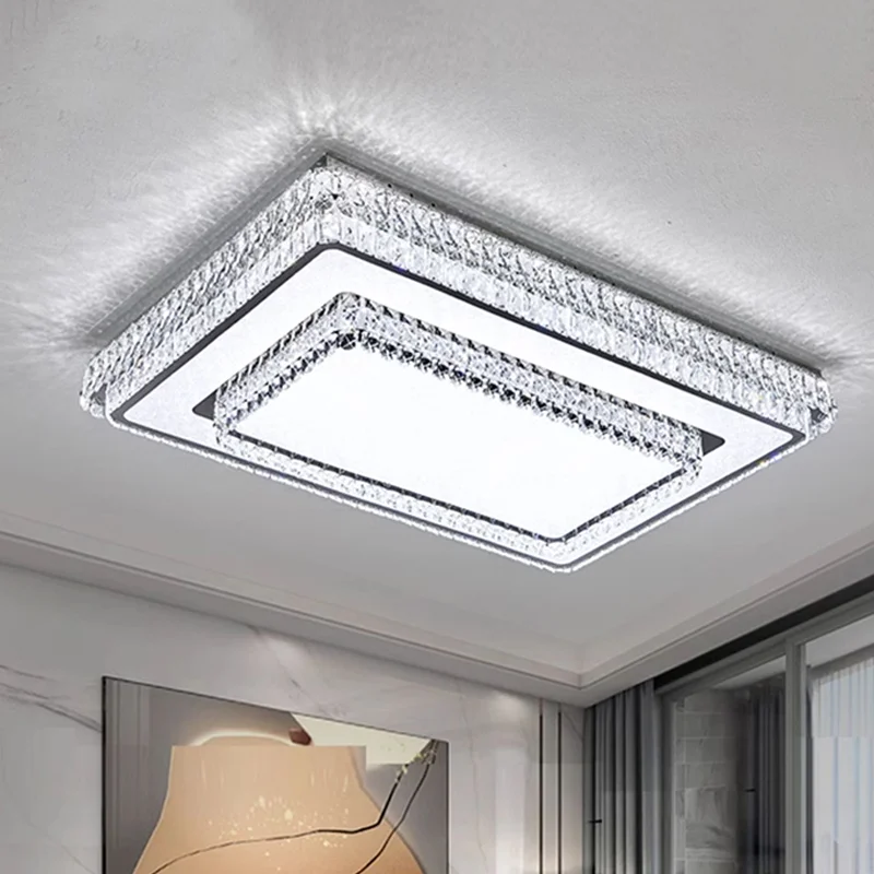 2026 Modern LED Round Ceiling Lamps Luxury Living Room Bedroom Rectangle Ceiling Lights Luster Home Decor Crystal Ceiling Chande
2026 Modern LED Round Ceiling Lamps Luxury Living Room Bedroom Rectangle Ceiling Lights Luster Home Decor Crystal Ceiling Chande
