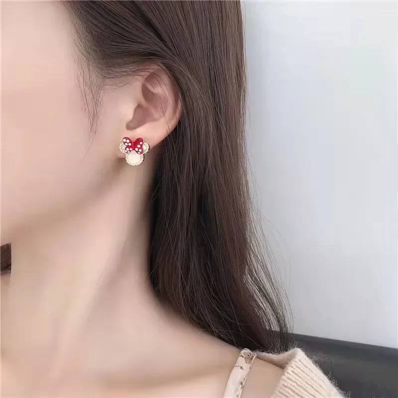 Disney Cute Mickey Mouse Minnie Stud Earrings Children Anime Cartoon Earring Jewelry for Women Student Birthday Christmas Gifts
Disney Cute Mickey Mouse Minnie Stud Earrings Children Anime Cartoon Earring Jewelry for Women Student Birthday Christmas Gifts