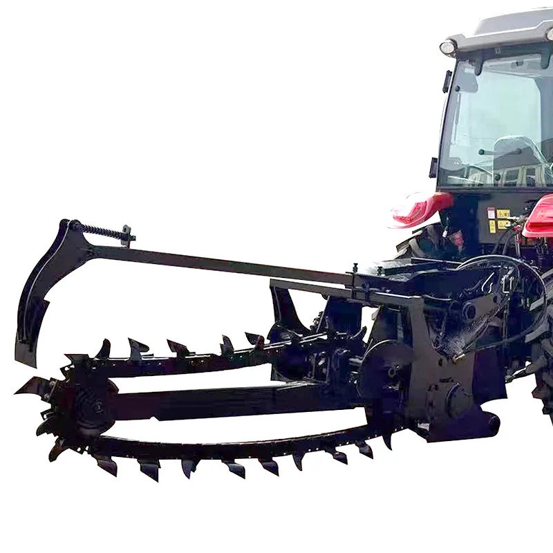 High Productivity Hook Chain Trencher With Farm Tractor Attachment Mini Farm Chain Trencher
High Productivity Hook Chain Trencher With Farm Tractor Attachment Mini Farm Chain Trencher