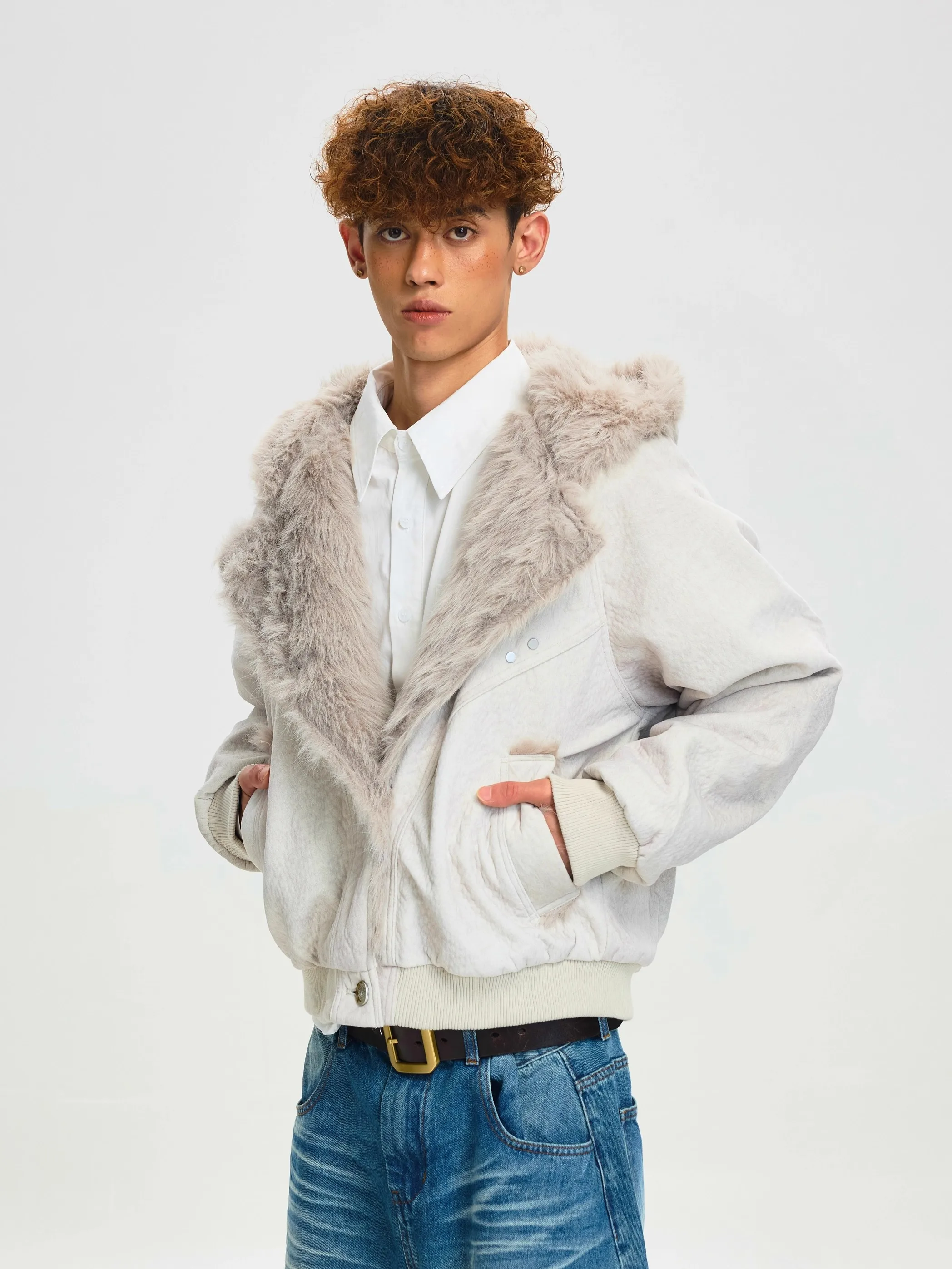 American Cleanfit Thiened Cotton Jaet Hooded Coat Men Women Winter Warm Faionable Fur Collar Youth Casual Wear
American Cleanfit Thiened Cotton Jaet Hooded Coat Men Women Winter Warm Faionable Fur Collar Youth Casual Wear