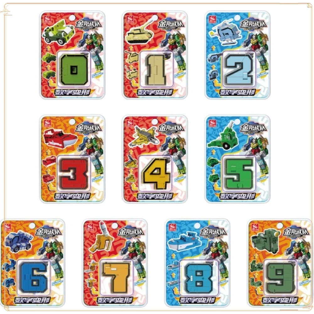 Digital Transformation Robot Toy Assembling Building Block Toy Digital Cognition Children's Educational Toys Children's Day Gift
Digital Transformation Robot Toy Assembling Building Block Toy Digital Cognition Children's Educational Toys Children's Day Gift