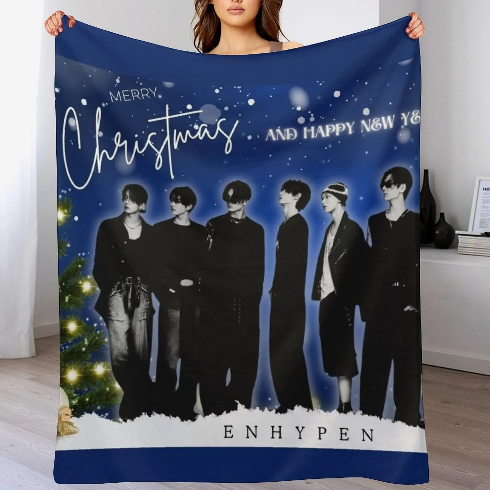 EN birthday (KPOP) Throw Blanket For Baby Cute Plaid Soft Plush Plaid Furrys Blankets
EN birthday (KPOP) Throw Blanket For Baby Cute Plaid Soft Plush Plaid Furrys Blankets