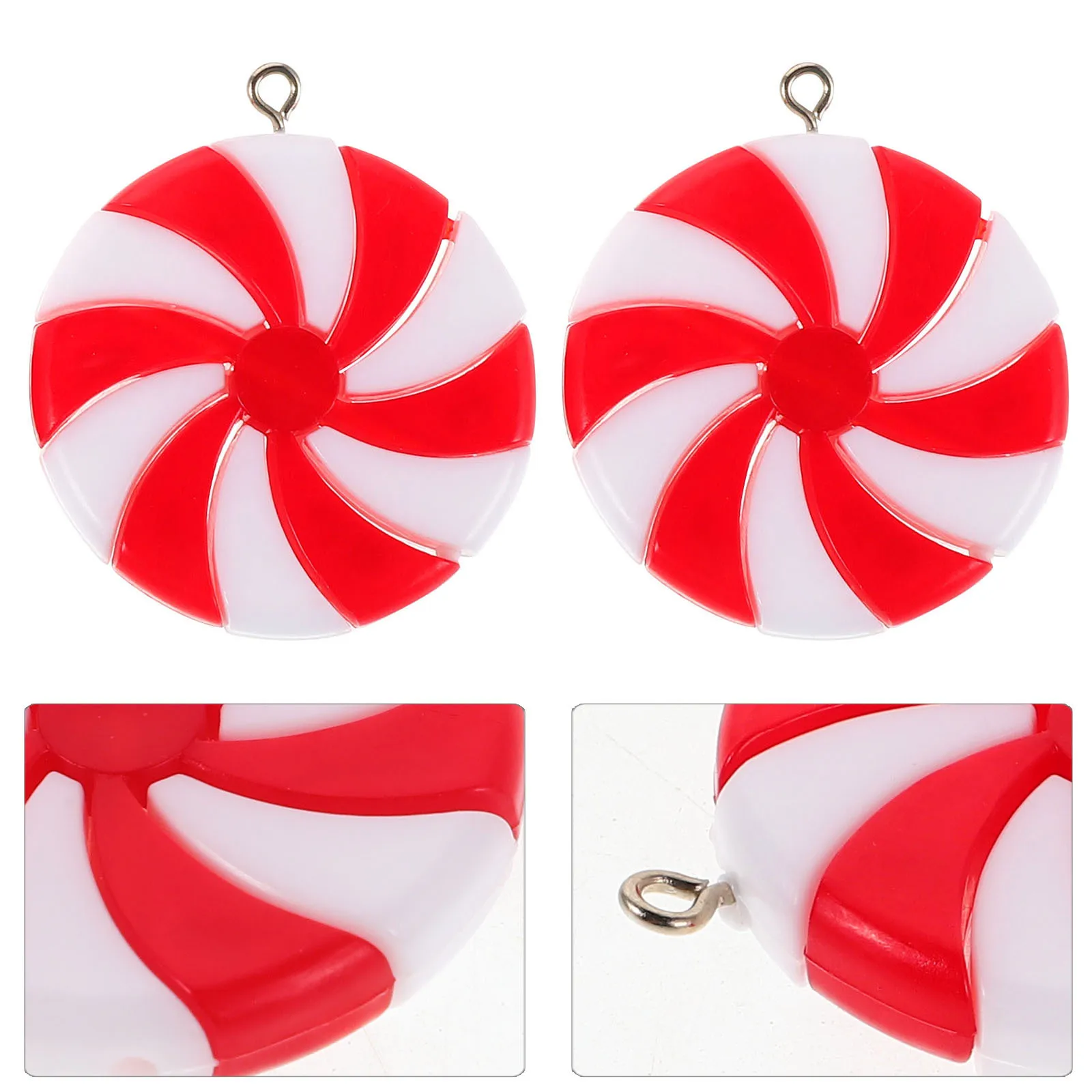50Pcs Christmas Lollipop Pendant Red White Candy Ornaments Xmas Tree Hanging Decors Holiday Decorations Xmas Tree Lollipop
50Pcs Christmas Lollipop Pendant Red White Candy Ornaments Xmas Tree Hanging Decors Holiday Decorations Xmas Tree Lollipop