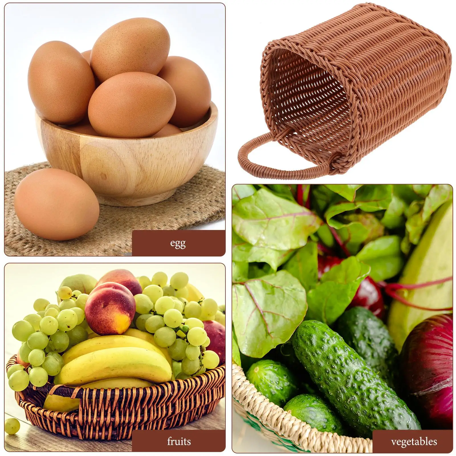 Square Wall Hanging Storage Kitchen Fruit Vegetable Brown Smooth Edge Hanging Kitchen Baskets Home Outdoor Picnic
Square Wall Hanging Storage Kitchen Fruit Vegetable Brown Smooth Edge Hanging Kitchen Baskets Home Outdoor Picnic