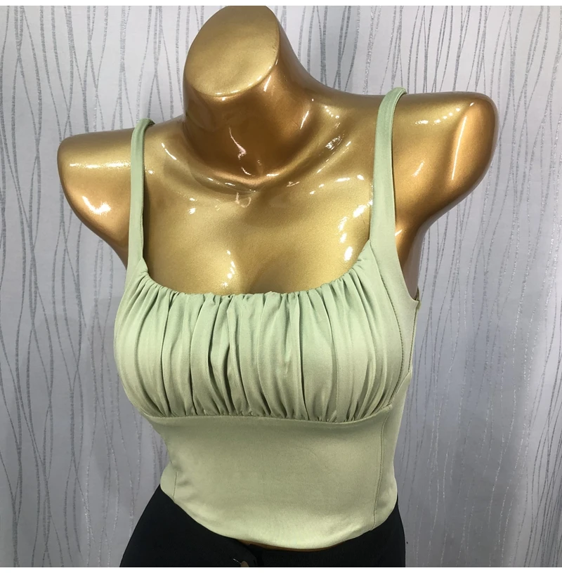 Sexy ort Square Collar Strap Vest Top for Women Street Sle Ins Outerwear Hot Girl Maximum Configuration Casual Faion
Sexy ort Square Collar Strap Vest Top for Women Street Sle Ins Outerwear Hot Girl Maximum Configuration Casual Faion