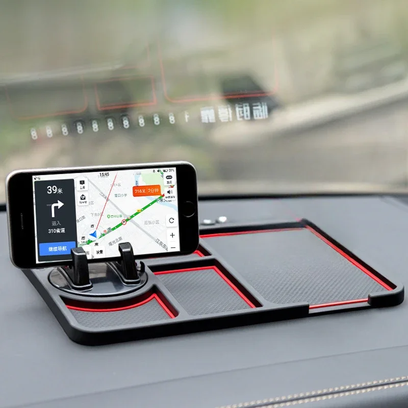 Car Anti Slip Mat Auto Multi Functional Phone Holder Non Sticky Slide Dash Mount PVC Silicone Pad Temporary Parking Sign Gadget
Car Anti Slip Mat Auto Multi Functional Phone Holder Non Sticky Slide Dash Mount PVC Silicone Pad Temporary Parking Sign Gadget